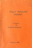 G. Dem.Teodorescu, Poesii populare rom&acirc;ne