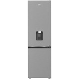 Combina frigorifica Beko B5RCNA406DHXB1, 355 l, No Frost, Clasa C, AeroFlow, HarvestFresh, Dispenser apa, MaxStore, H 203,5 cm, Inox
