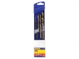 Set Burghie Metal Oțel Rapid Cobalt HSS-Co 5 Bucăți