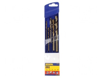 Set Burghie Metal Oțel Rapid Cobalt HSS-Co 5 Bucăți foto