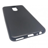 Husa silicon neagra (cu spate mat) pentru Huawei Mate 10 Lite