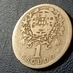 1 Escudo 1931 Portugalia, (valoare ridicata), stare buna [poze]