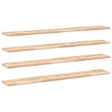 Rafturi suspendate 4 buc. 140x20x2cm lemn masiv acacia netratat