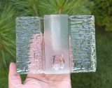 SOLIFLORA VINTAGE MASIVA DIN STICLA, WALTHER ANII&#039;70