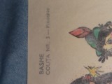 Colita veche cu abtipilduri pt.copii.Colita nr.3.BASME -Pinochio,Sibebilduri,personaje Desene animate colorate,de colectie,perioada Comunista