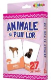 Animale si puii lor. 27 de cartonase