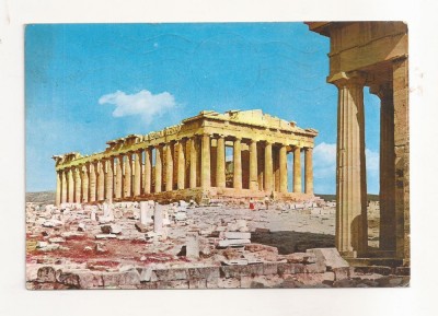 FA66-Carte Postala- GRECIA - Atena, Parthenon, circulata 1980 foto