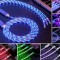 Cablu Luminos de Incarcare si Transfer Date 3 in 1 Fast Charger 1,2M