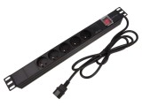 Prelungitor LANBERG 5 Prize 10A cu Protecție Supratensiune PDU-05E-0200-IEC-BK