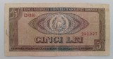 Romania bancnota 5 lei 1966 VF