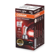 BEC 12V H11 55 W NIGHT BREAKER SILVER +100% OSRAM