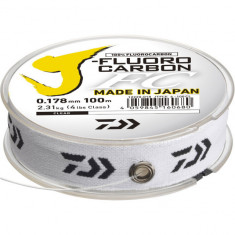 Fir Fluorocarbon Daiwa J, Transparent, 50m (Diametru fir: 0.50 mm)