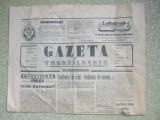 Cumpara ieftin GAZETA DE TRANSILVANIA DIN 13 XI 1990