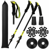 Set bete trekking reglabile din aluminiu 62-135 cm, cu husa si accesorii