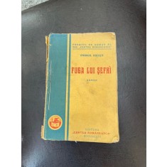 Emanoil Bucuta Fuga lui Sefki (1927)