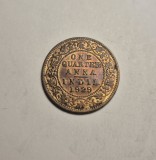 India One Quarter Anna 1929