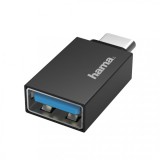 Cumpara ieftin Adaptor USB-C la USB-A mama Hama, USB 3.1, OTG, Negru