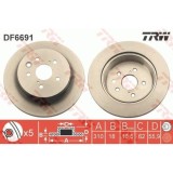 Set discuri frana Lexus Gs ( L1 ), Is 3 ( E3 ), Rc ( C1 ), punte spate, 310x18, TRW