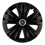 Set 4 capace roti Glory negru R14 pentru gama auto Lexus, Autohelix MSA
