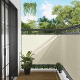 vidaXL Ecran de balcon Oxford alu acoperit cu PU 42030712