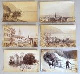 Lot 6 fotografii Elvetia cca 1900