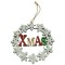 Ornament de brad xmas, flippy, multicolor, lemn, 12 cm