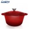 SEMIOALA FONTA+CAPAC 24x11.5CM,4L, RED LINE, COOKING BY HEINNER
