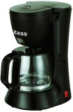 Cafetiera Zass ZCM 02, 600W, 0,6L, 4-6 cesti, Sistem anti-picurare, Negru ProDesign DailyAppliances