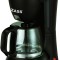 Cafetiera Zass ZCM 02, 600W, 0,6L, 4-6 cesti, Sistem anti-picurare, Negru ProDesign DailyAppliances