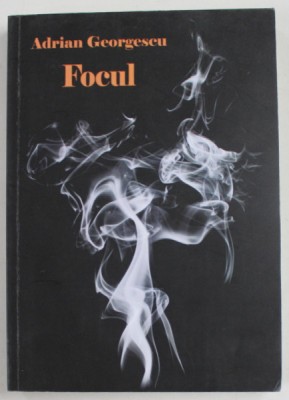 FOCUL de ADRIAN GEORGESCU , 2019 , DEDICATIE * foto