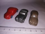 bnk jc Lot 3 masinutede plastic , scara cca 1/100
