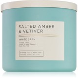 Bath &amp; Body Works Salted Amber &amp; Vetiver lum&acirc;nare parfumată 411 g