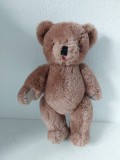 Urs, ursulet vechi, vintage, Shanghai Dolls Factory SDF, anii 70 China, 30cm, articulat, ochi de sticla