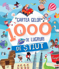 Cartea celor 1000 de lucruri de stiut PlayLearn Toys foto