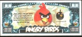 !!! F. RARR : SUA = FANTASY NOTE (TJ6) = JOCUL &#039;&#039; ANGRY BIRDS ,, - 2009 - UNC