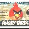 !!! F. RARR : SUA = FANTASY NOTE (TJ6) = JOCUL &#039;&#039; ANGRY BIRDS ,, - 2009 - UNC