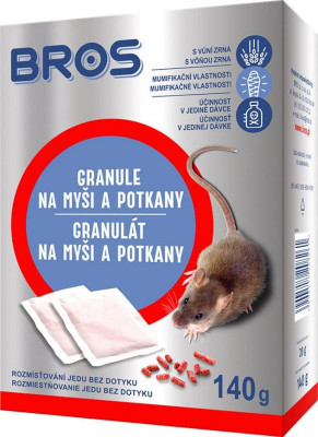 Granulate Bros, pentru șoareci și șobolani, 140g foto