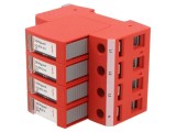 Limitator de supratensiuni; Tip 2; 20kA; pentru şină DIN; IP20