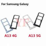 Suport SIM Samsung Galaxy A13 A135 Alb Original
