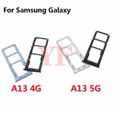 Suport SIM Samsung Galaxy A13 A135 Albastru Original foto
