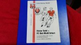 Program Motor Suhl - FC Rot-Weib Erfurt