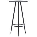 Cumpara ieftin Masa de bar, negru, 60 x 107,5 cm, MDF