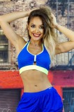BRA123-4 Bustiera sport cu decolteu si bretele late