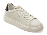 Cumpara ieftin Pantofi sport REPLAY albi, MZ7O05L, din piele naturala