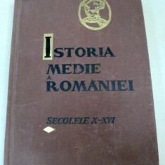 ISTORIA MEDIE A ROMANIEI.(SECOLUL AL X-LEA - SFARSITUL SECOLULUI AL XVI-LEA) PARTEA INTAI BUCURESTI 1966