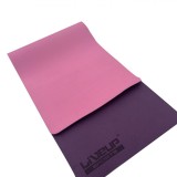 Saltea Yoga Fitness Liveup Sports 183x61x0.4cm Roz/Mov, Gimnastica Pilates, Polietilena