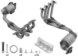Catalizator Mercedes A-Class, 07.97-08.05, A 140, A 160, A 190, Euro 3, Catalizator si kit instalare, EEC
