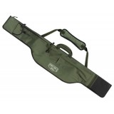 Geanta/husa lansete cu 2 compartimente Delphin PORTA Pocket 140 cm, buzunare adanci, pentru lansete de 3.6 m din 3 tronsoane