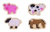 Puzzle - animale de la ferma - BigJigs, BigJigs Toys