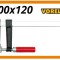 Presa pentru lemn 120 mm x 800 mm VOREL